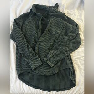 aerie anytime fav waffle shirt size small